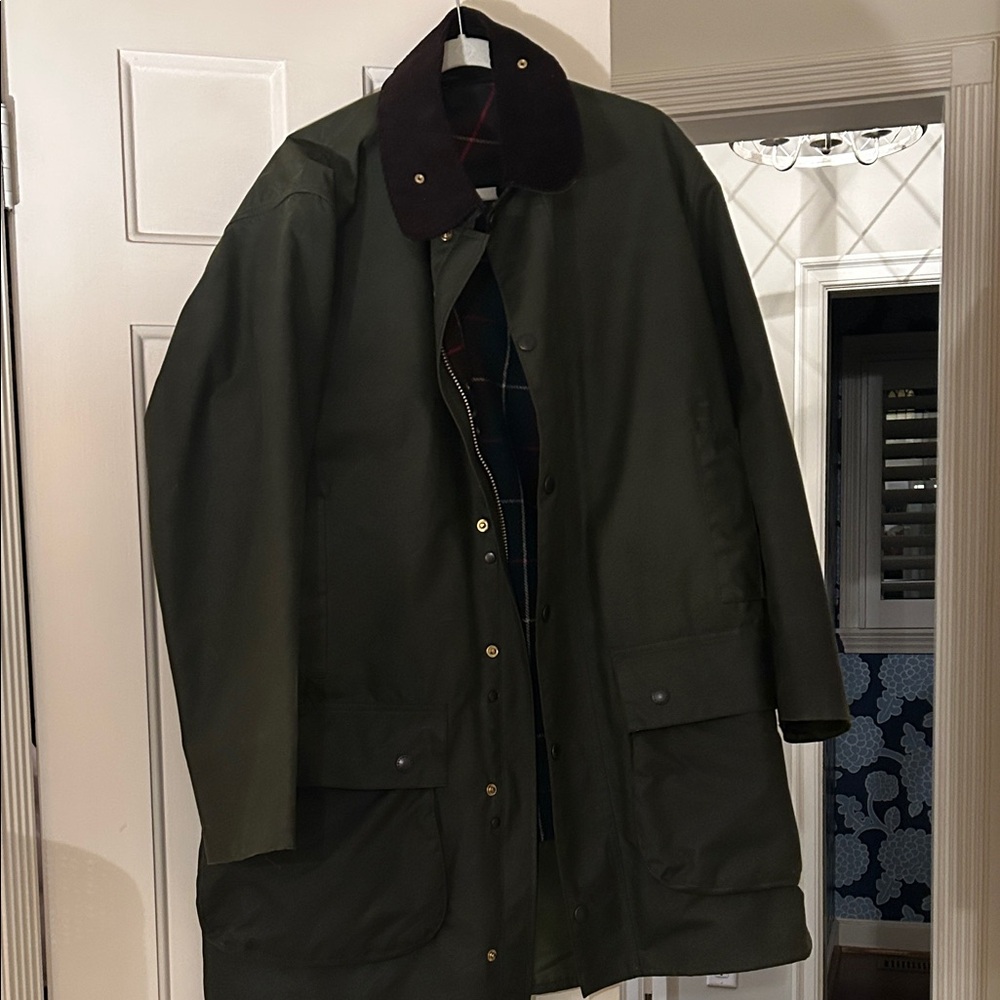Barbour Dark Green Northumbria jacket size 40 NWOT
